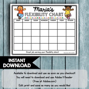 Flexibility Chart