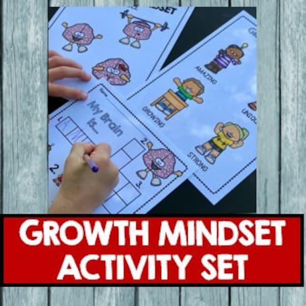 Printable Growth Mindset Activity Bundle