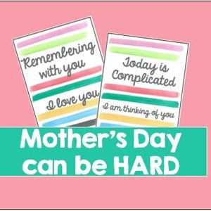Cartes d'empathie pour la fête des mères