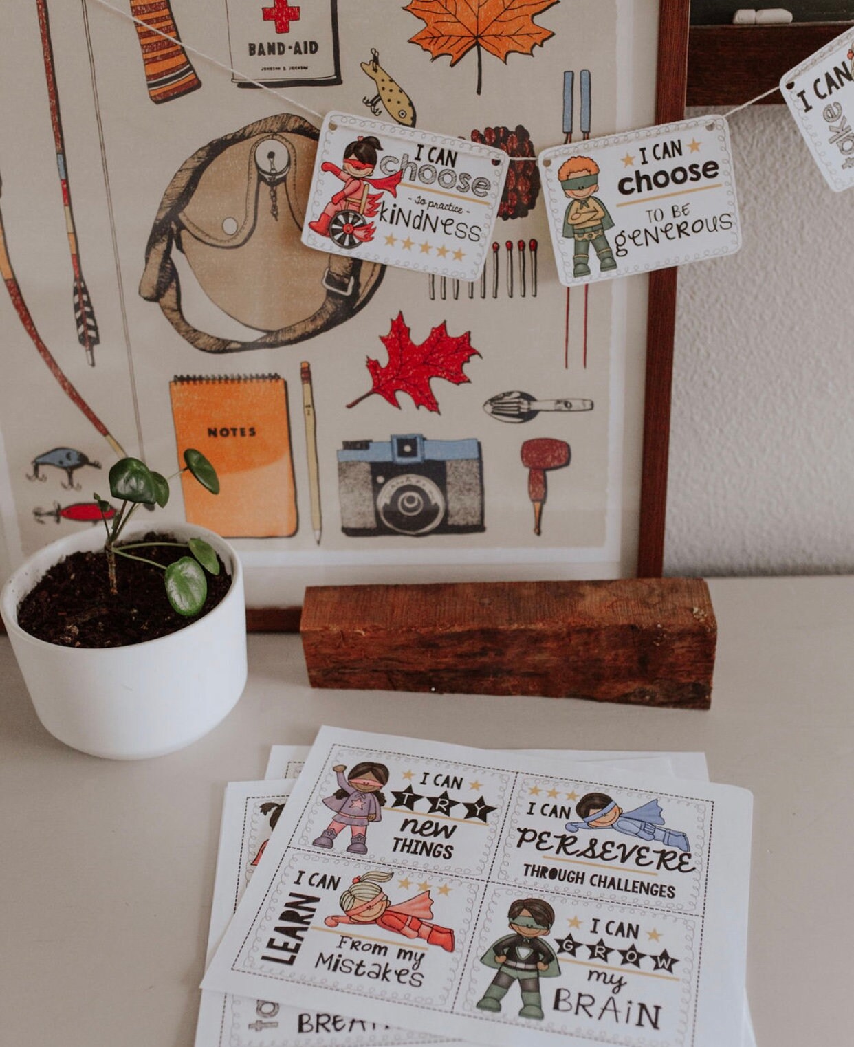12 Growth Mindset Affirmation Cards & Posters - Etsy