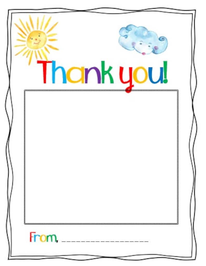 Preschool Thank You BUNDLE Etsy