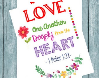POSTER: Love one Another