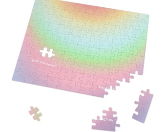 F*ck You Cancer Gradient 3 Jigsaw Puzzle 3 (30, 110-Piece)