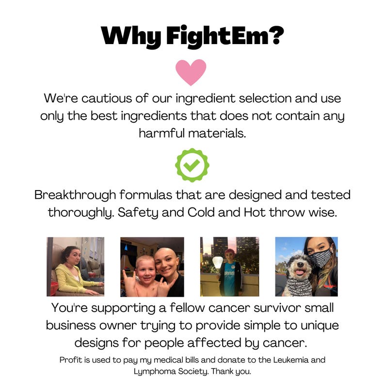 Breast Cancer Gift, Cancer Survivor Gift, Chemo Care Package, Funny Candle, Cheer Up Gift, Radiation Gift, Cancer Sucks image 5