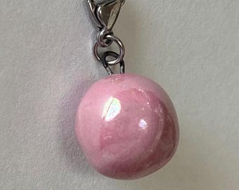 Glinda’s Bubble Glazed Porcelain Progress Keeper for Knitting or Crochet