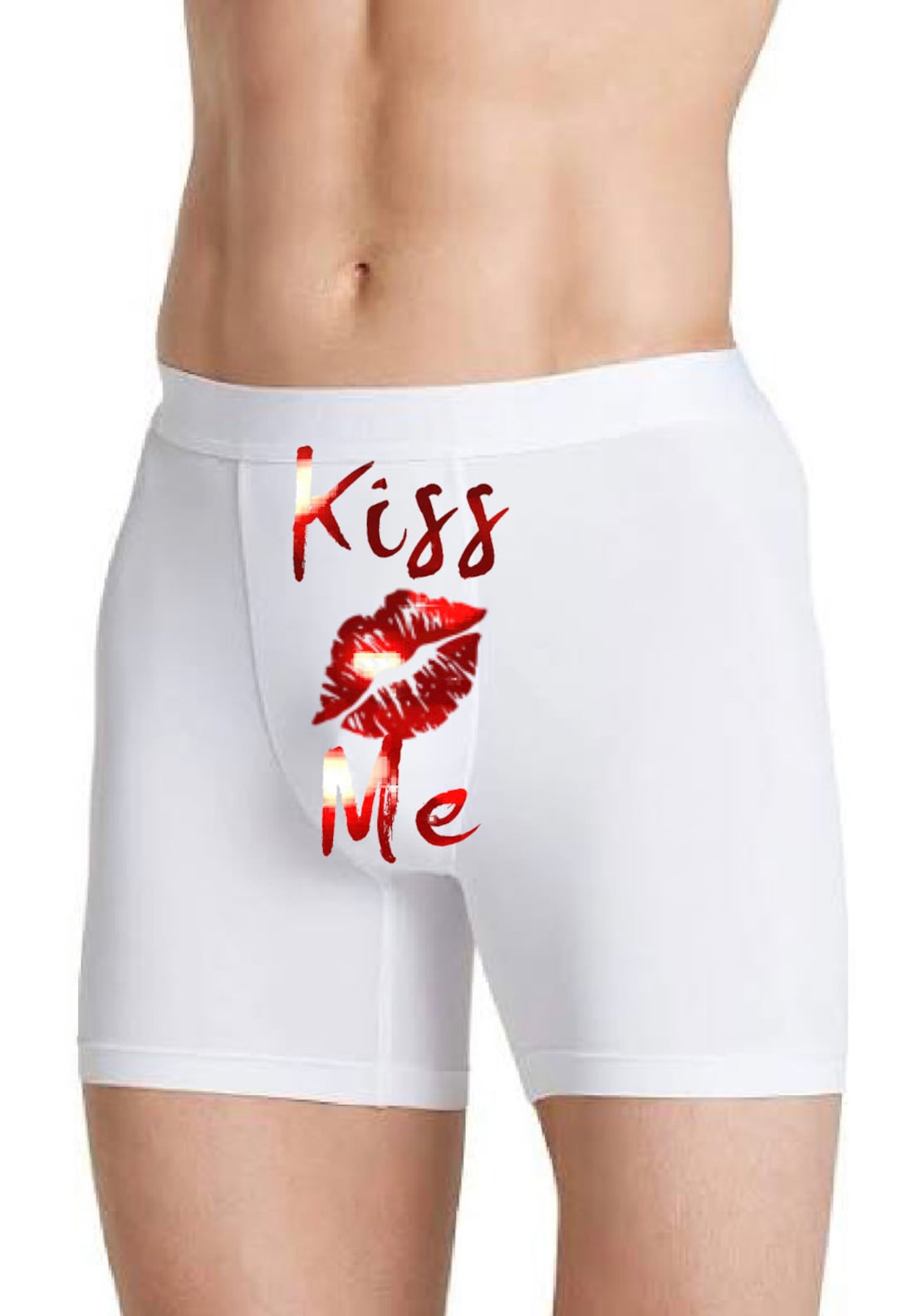 Mens Funny Boxers/kiss Me Boxers/sublimation Png Humor Download Etsy