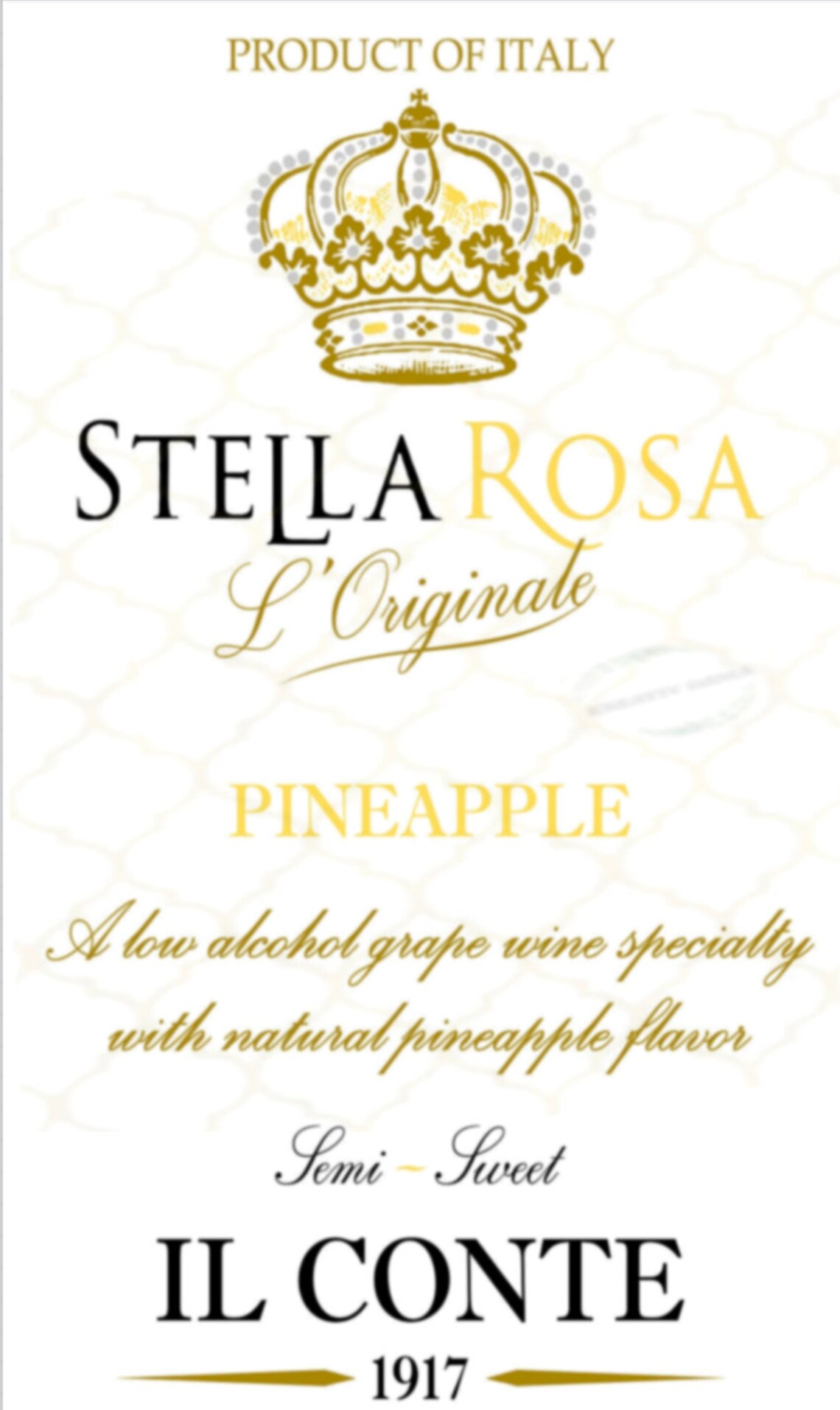 Label Stella Rosa étiquette de vin dananas PNG numérique Etsy