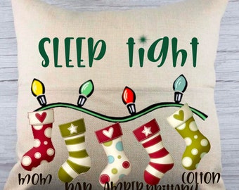 Christmas Sublimation Designs/Christmas Stockings Png/Stockings Hanging Pillows/Book Pillow Design Png/Christmas Pillow Png