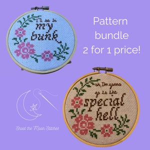 Paquete de patrones de punto de cruz Firefly Special Hell/My Bunk - SÓLO PDF DIGITAL