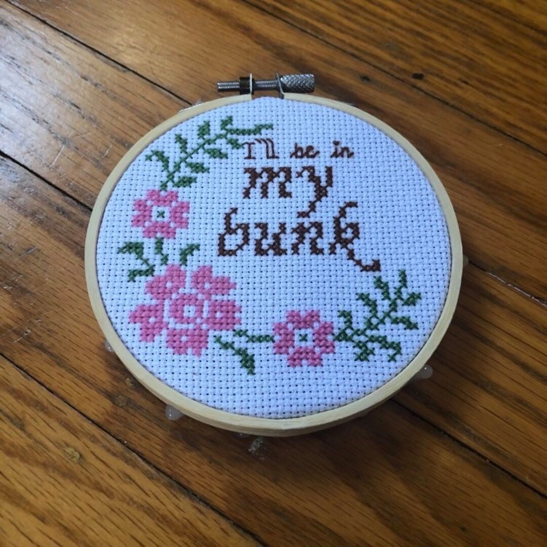 Firefly Finished Cross Stitch Ill Be in My Bunk Etsy