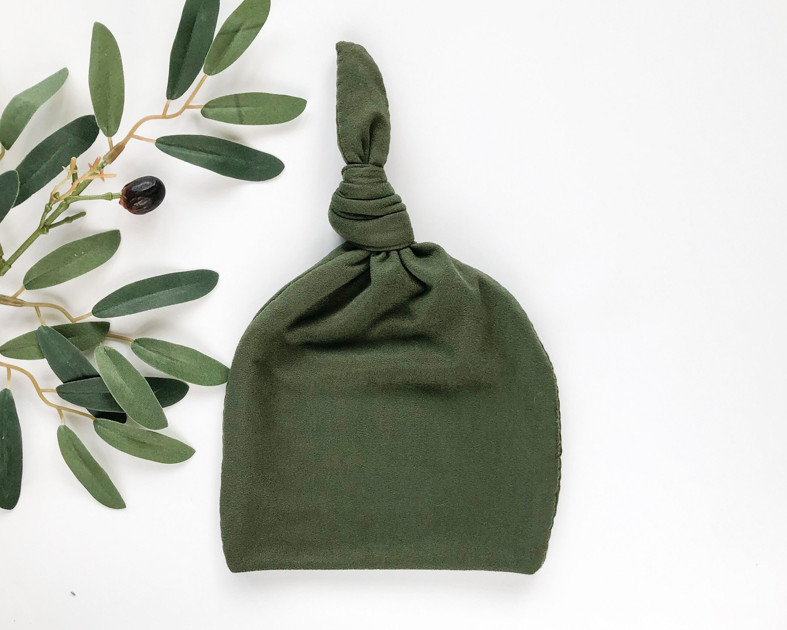 Olive Green Swaddle Blanket Set//baby Boy Swaddle Set//baby Etsy