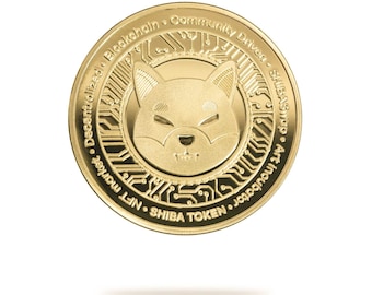 Shiba Inu (SHIB) Physical Crypto Coin by Cryptochips | Best Selling Cryptocurrency Collectables | Quality Shiba Inu Merch | Gift For Him