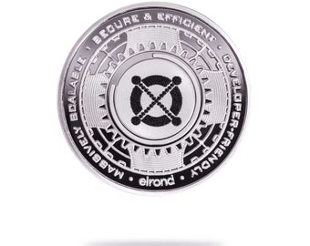Elrond (EGLD) Physical Crypto Coin by Cryptochips | Best Selling Cryptocurrency Collectables | High Quality Elrond Merch | Gift For Him