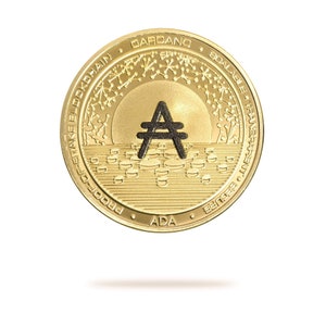Cardano (ADA) 2022年版 Cryptochips による物理暗号コイン | ベストセラーの暗号通貨コレクション | 高品質の Cardano グッズ | ADA ギフト