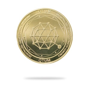 QTUM Physique Crypto Coin par Cryptochips | Objets de collection de crypto-monnaie les plus vendus | Cadeau pour lui