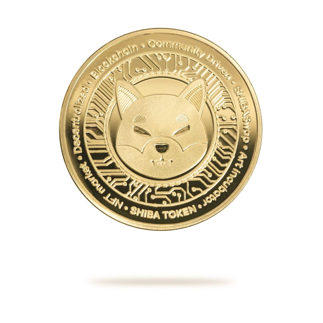 Shiba Inu (SHIB) Physical Crypto Coin by Cryptochips Best