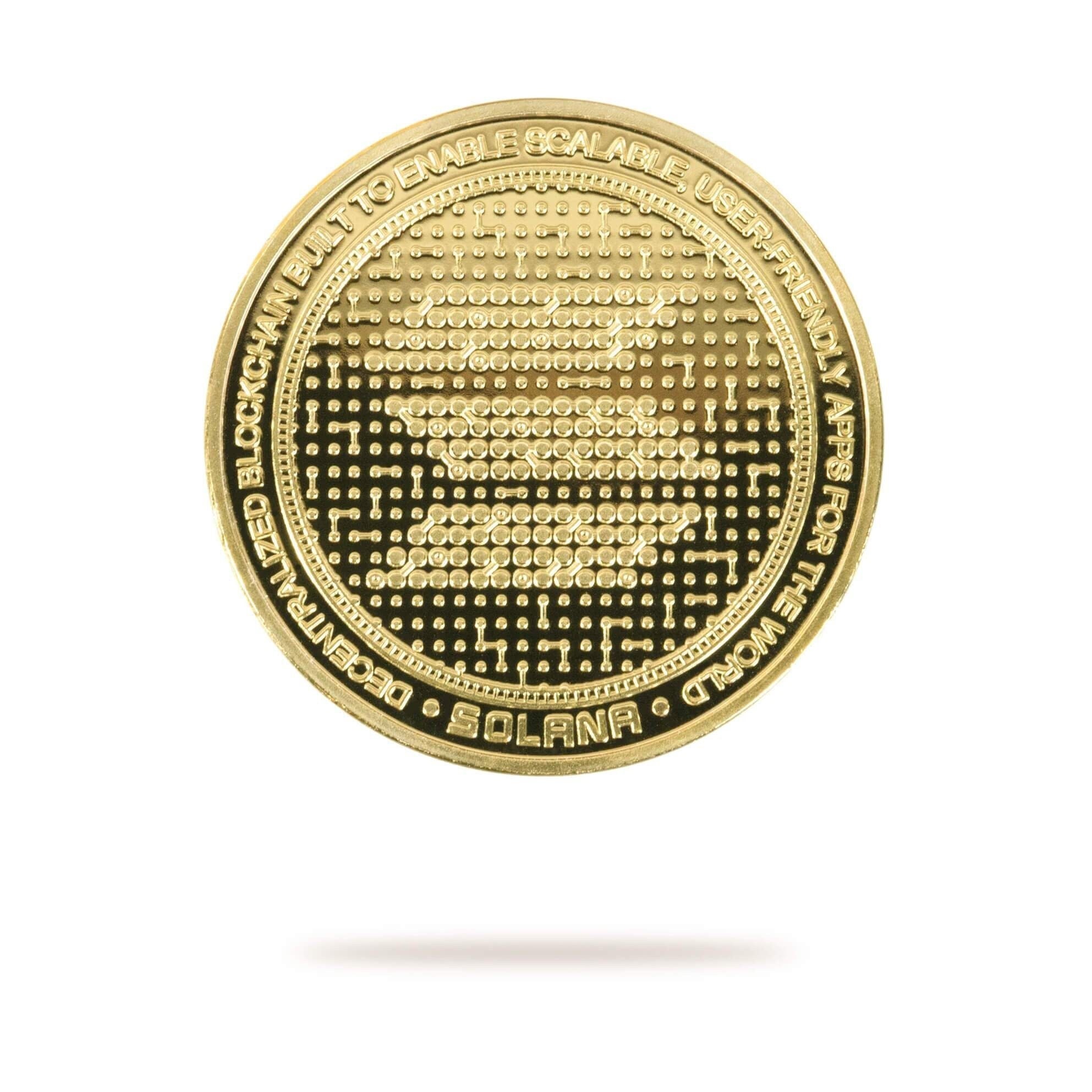 Solana (SOL) Physical Crypto Coin by Cryptochips | Best