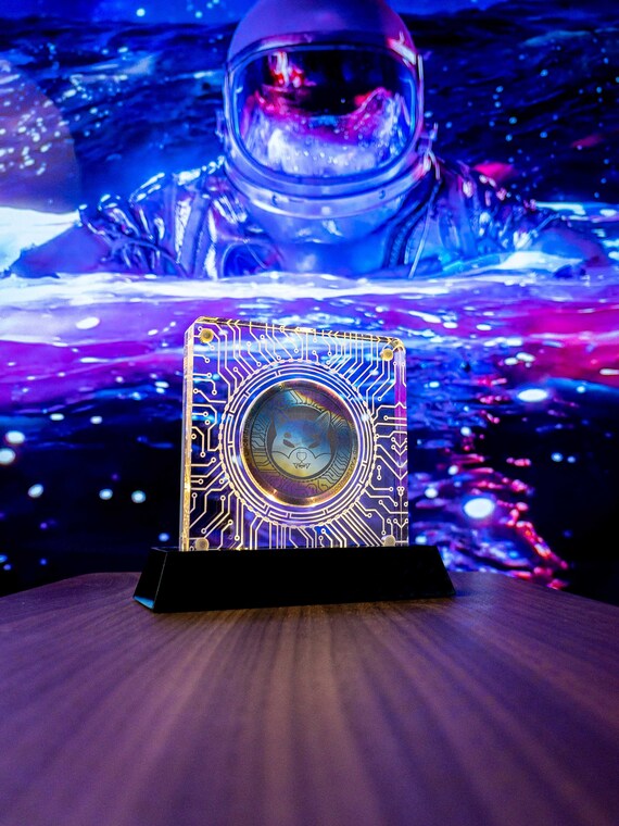 Dogecoin (DOGE) Galaxy Coin by Cryptochips | Custom Physical