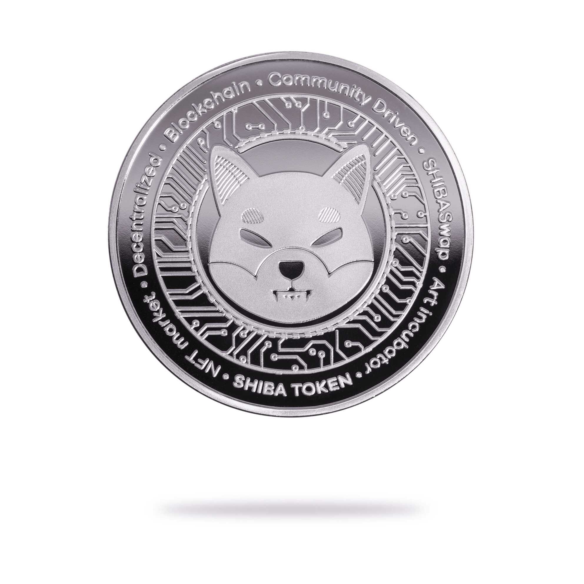 Kirpi SHIB Collectible Shiba Inu Crypto Coins Set - Gold & Silver Plated  Commemorative Coins With Protective Cases Gold Silver Plated Shib Coins