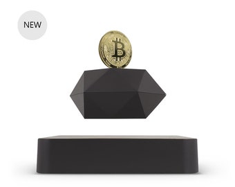 Levitating Crypto Coin Display by Cryptochips | The Ultimate Way To Display Your Crypto Merch | Bitcoin, Ethereum, Dogecoin and more