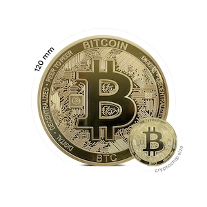 Whale Coins by Cryptochips | Largest Coins Ever Made | Bitcoin and Cardano Limited Edition Collectables | Premium Collectable Crypto Merch