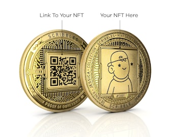Custom NFT Coins von Cryptochips | Next Level Merch für NFT Sammler | Hochwertige Physische NFT Münzen | Bored Ape Yacht Club