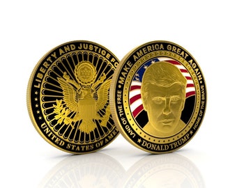 The BEST Trump Coin | Donald Trump Presidential Coin | MAGA Collectable Merch | Patriot Coin