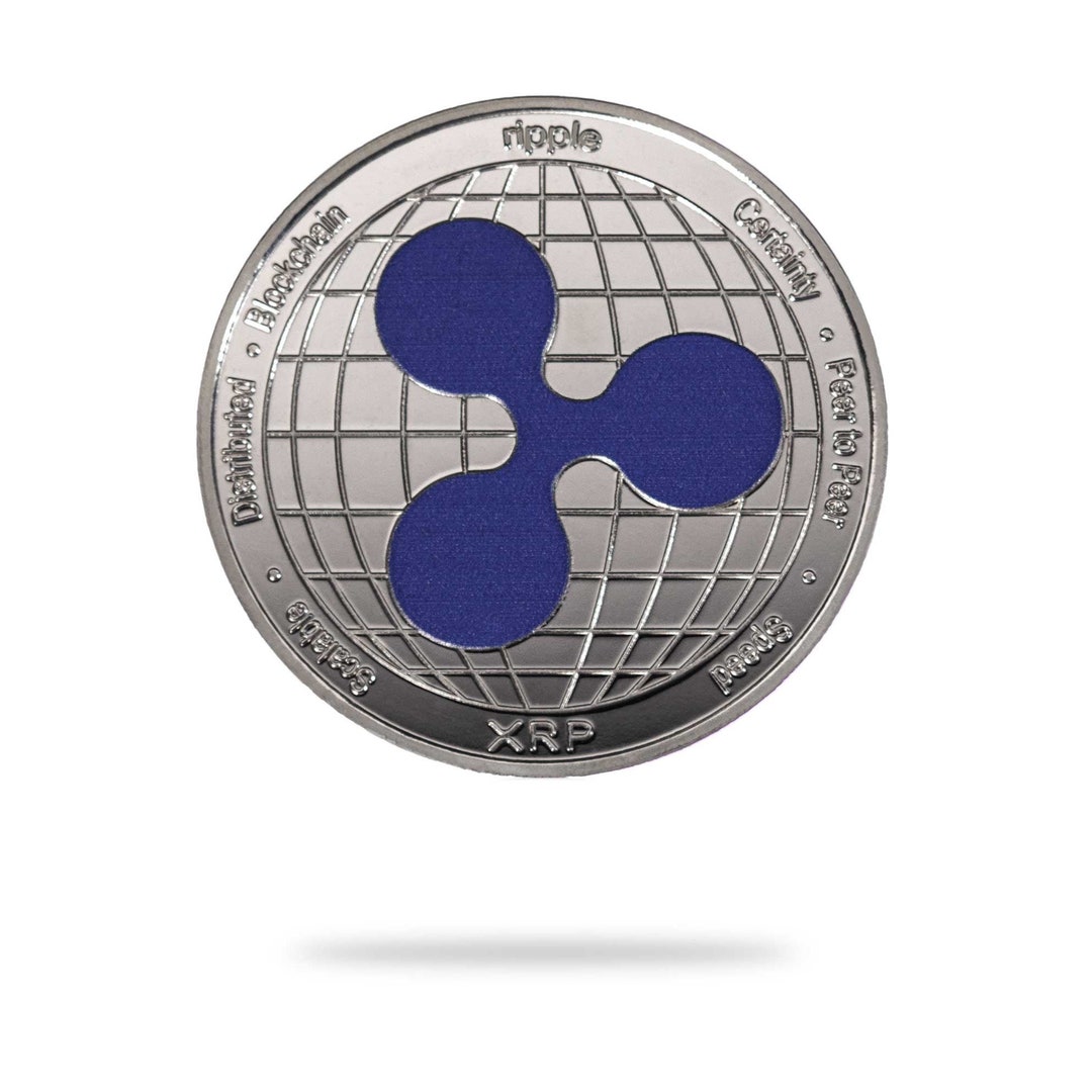 XRP Coin Physical Crypto Coins Ripple Cryptocurrency Ecuador