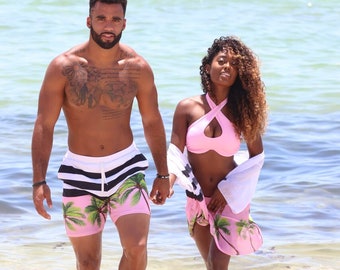 matching swimming suits