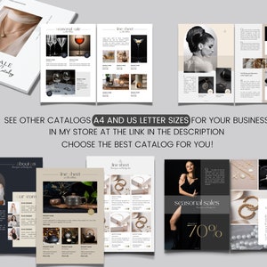 Wholesale Line Sheet Template: Editable Canva Product Catalog (US Letter) image 10