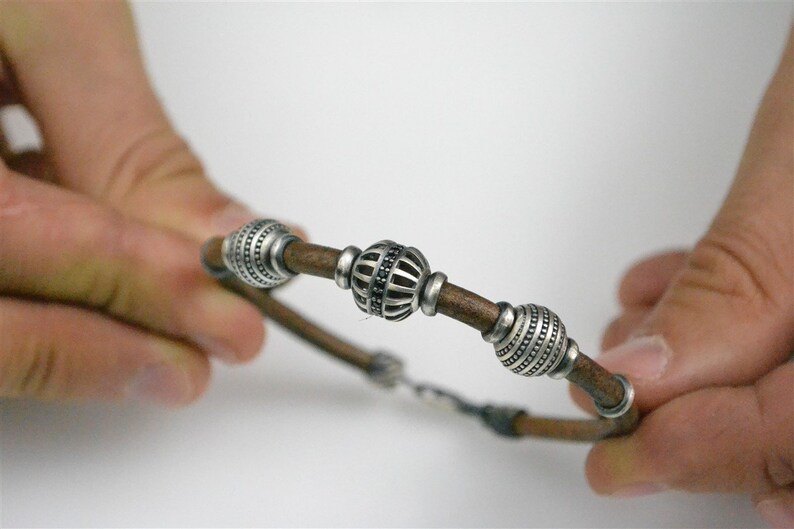 Men/'s Bangle Silver Cuff Elegant Bracelet Rustic Bracelet L\u0131near Collection Men Braclet Twist Bracelet