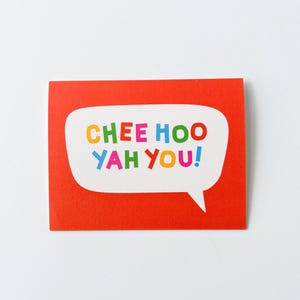 Chee Hoo Yah You Greeting Card, Happy Birthday Greeting Card, Hawaiian ...