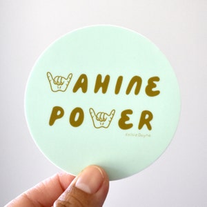 Wahine Power Sticker, Girl Power Sticker, Wahine Sticker, Hawaii Stickers, Hawaii Decal, Woman Empowerment Sticker