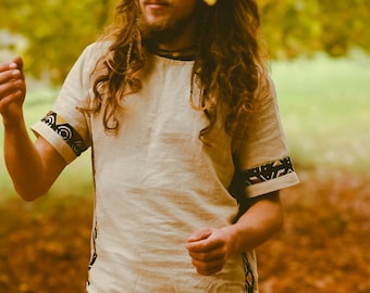 Mali Tunic Top | Raw Cotton | 3 Earthy Colours Available