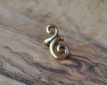Spiral Dread Cuff | Flower of Life Print Cuff