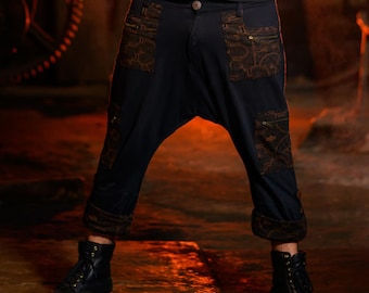 Shipibo Multi-Pocket Low Crotch Pants | Gender Neutral