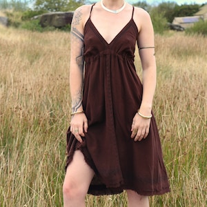 Block Print Wanderer Dress | 100% Raw Cotton | One Size