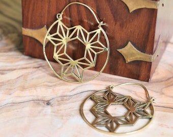 Asanoha Earrings