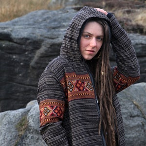Hippie zip up hoodies discount