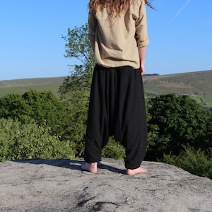 100% Raw Cotton | Harem Pants | One Size