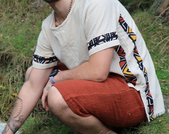 Mali Tunic Top | Raw Cotton | 3 Earthy Colours Available