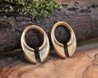 Small Brass Ear Weights | Hangers