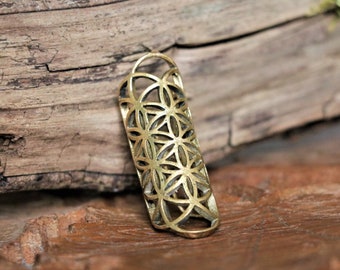 Flower of Life Dreadlock Cuff