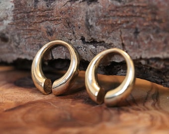 Mini Brass Ear Weights | Hangers