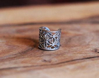 Flower of Life Dread/Ear Cuff
