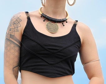 Psy Fusion Crop Top | 2 Colours Available
