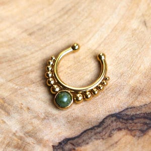 False Septum Rings | Gold and Silver Surgical Steel
