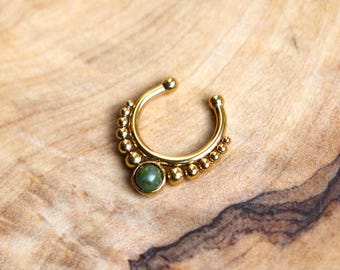 False Septum Rings | Gold and Silver Surgical Steel