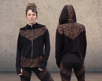 Shipibo Nabla Zip Hoodie