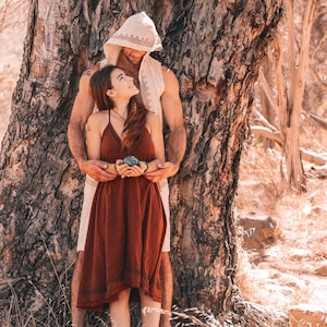 Block Print Wanderer Dress | 100% Raw Cotton | One Size